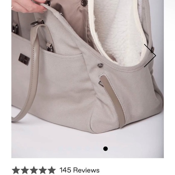 City Carrier Bag in Taupe by MaxBone - Picture 4 of 9